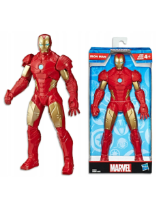 MARVEL E5582, IRON MAN 25 CM, ACTION FIGURE, PERSONAGGIO SNODABILE, SUPEREROI AVENGERS