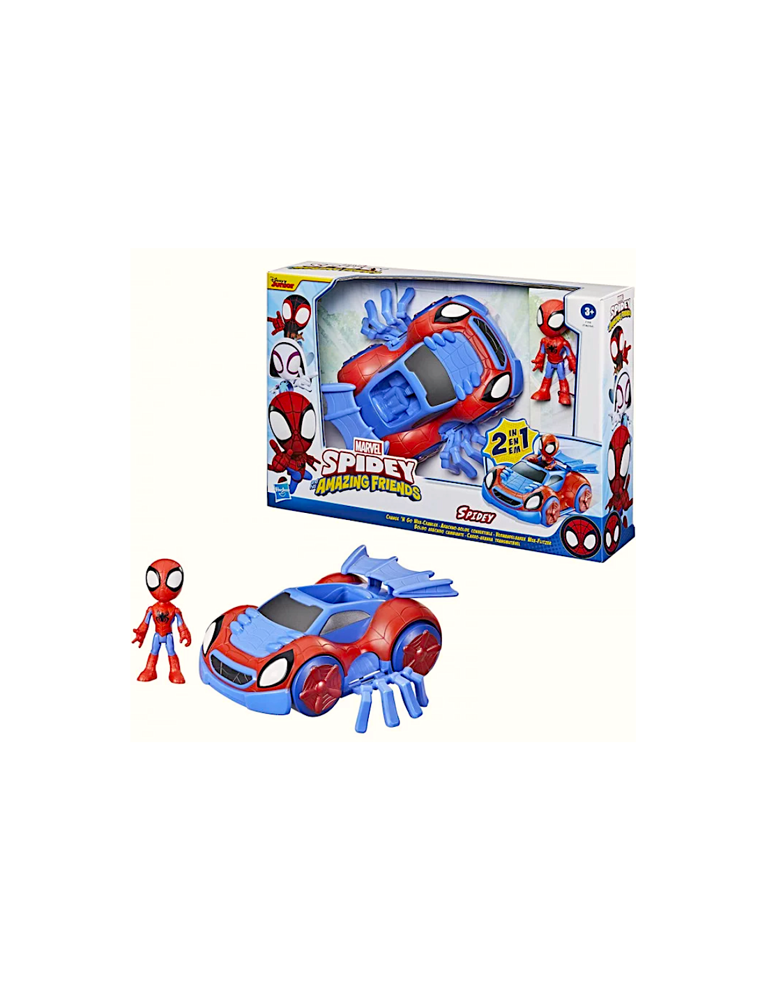 SPIDEY F1944 ARACNO-BOLIDE CON PERSONAGGIO