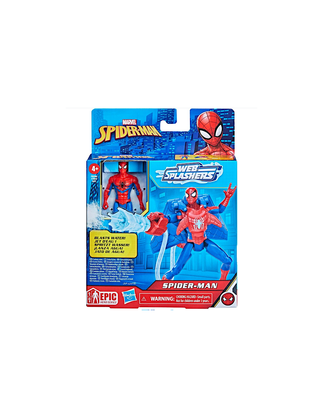 SPIDERMAN F8294 PERSONAGGIO BLAST WATER