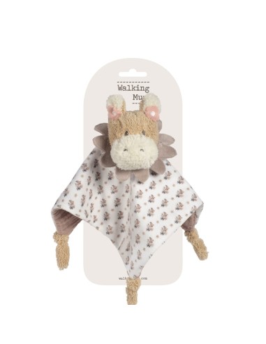 Doudou Asino Botton Fiori Walking Mum | shopincasa.it