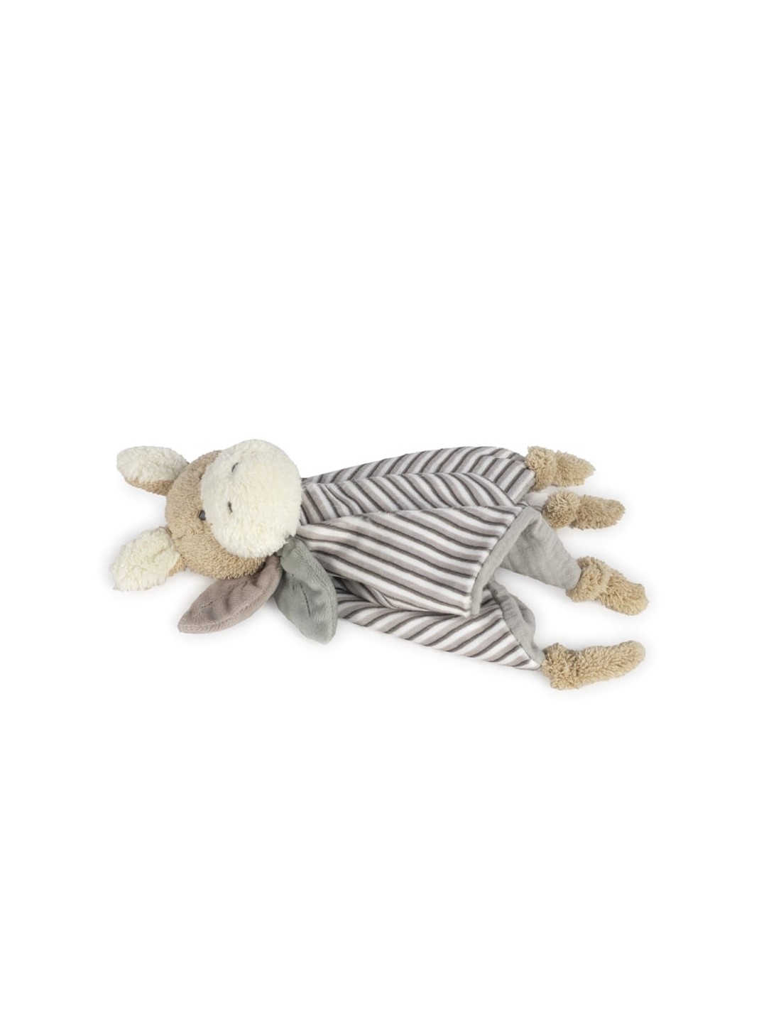 Doudou Asino Botton Strisce Walking Mum | shopincasa.it
