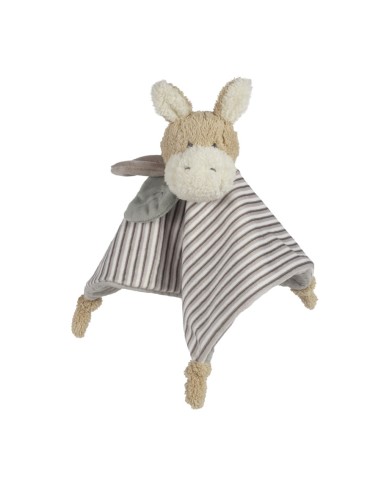 Doudou Asino Botton Strisce Walking Mum | shopincasa.it