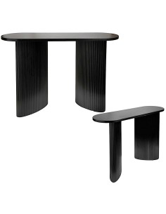 CONSOLLE 206039 OLOVA 120X40X80CM MDF NERO