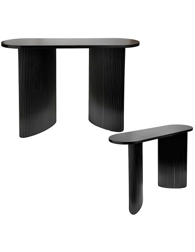 CONSOLLE 206039 OLOVA 120X40X80CM MDF NERO