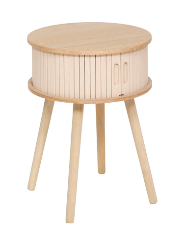 MOBILETTI E CONSOLE: vendita online Comodino, 2 ante, crema, 54x40x40 cm, ATMOSPHERA CREATEUR D'INTERIEUR in offerta