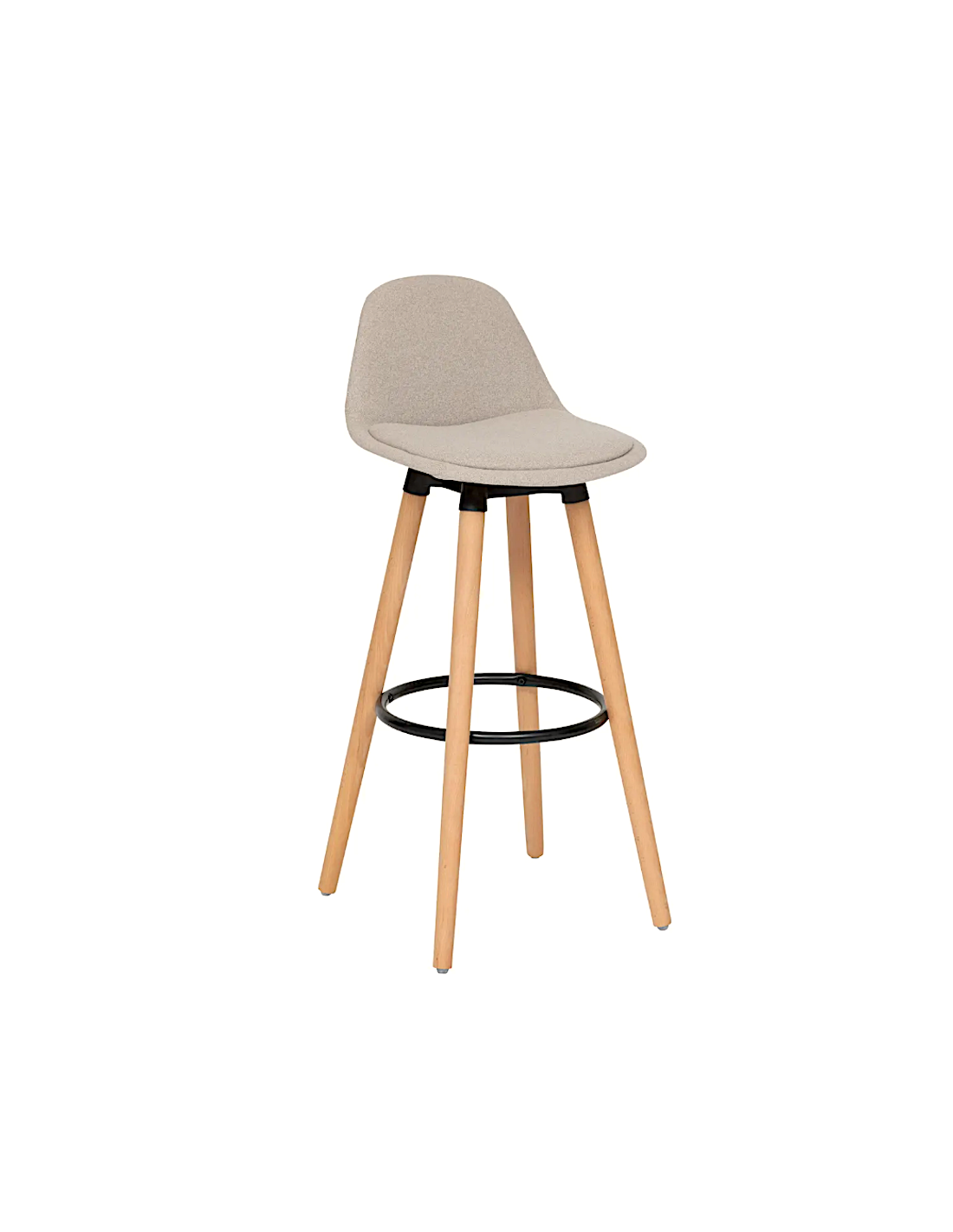 SGABELLO BAR 207324B MAXON BEIGE 40X43X92CM
