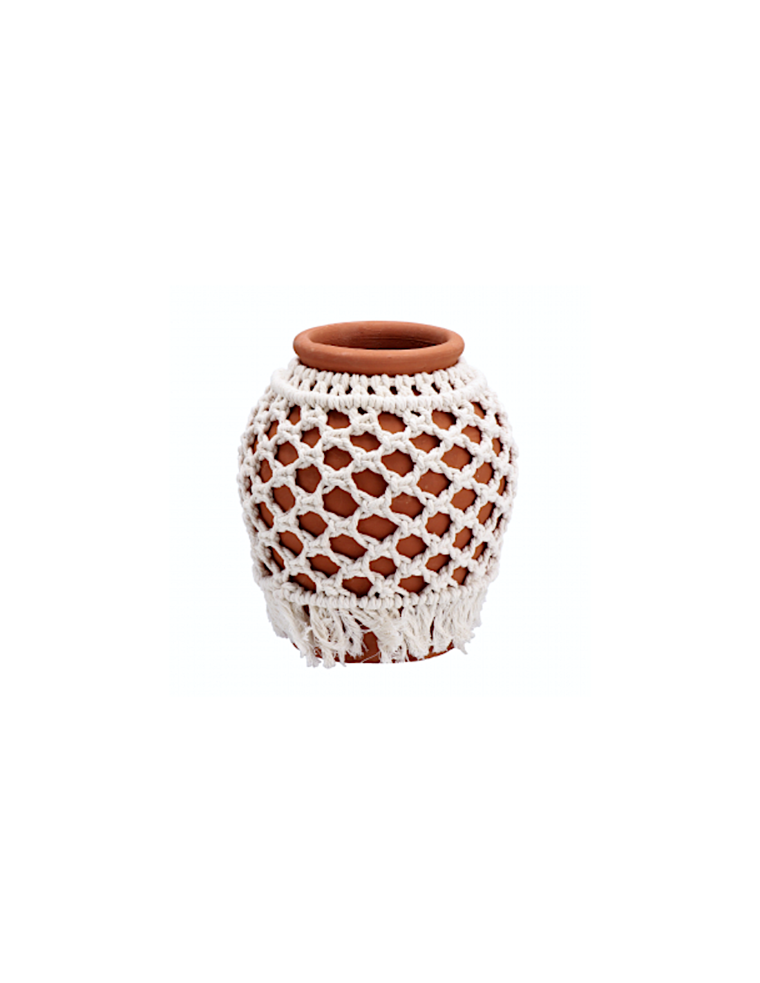 VASO 110802 BAERT 20X24CM CERAMICA/COTONE