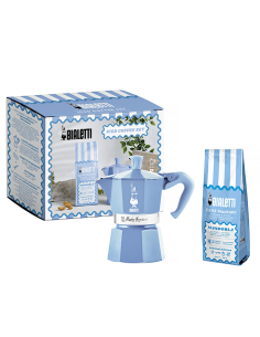 CAFFETTIERA MOKA 3TZ+CAFFE'MANDORLA