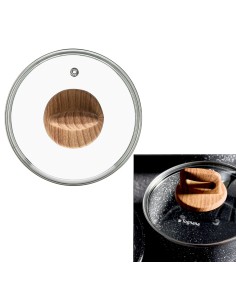 Coperchio 16 cm Tognana Wild Stone in vetro trasparente su shopincasa.it