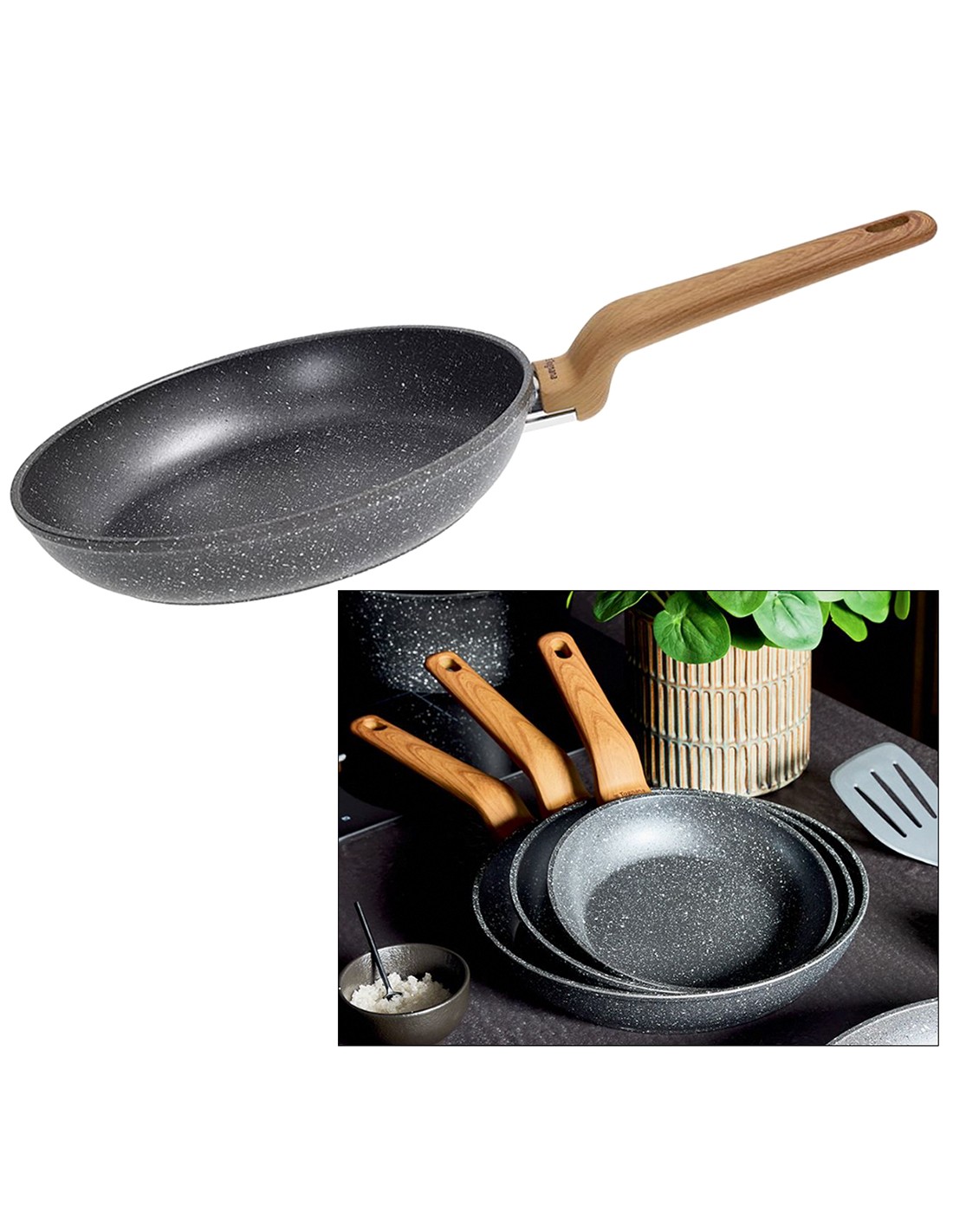 WILD STONE PADELLA 32CM 1MANICO