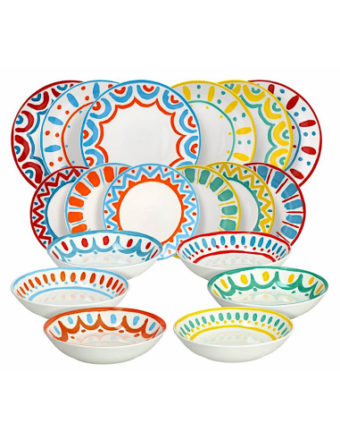 SERVIZIO TAVOLA 18PZ MADISON VIETRI