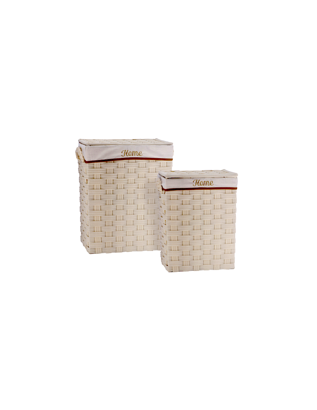 PORTABIANCHERIA 116787 1 MIS POLIESTERE CREMA 38X28X50CM
