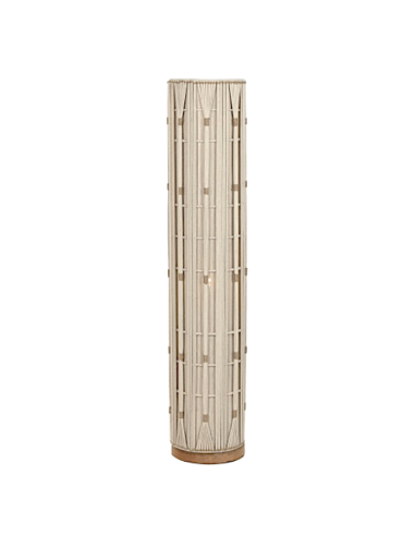 LAMPADA DA TERRA LA219501 COTONE/IUTA 25X125CM
