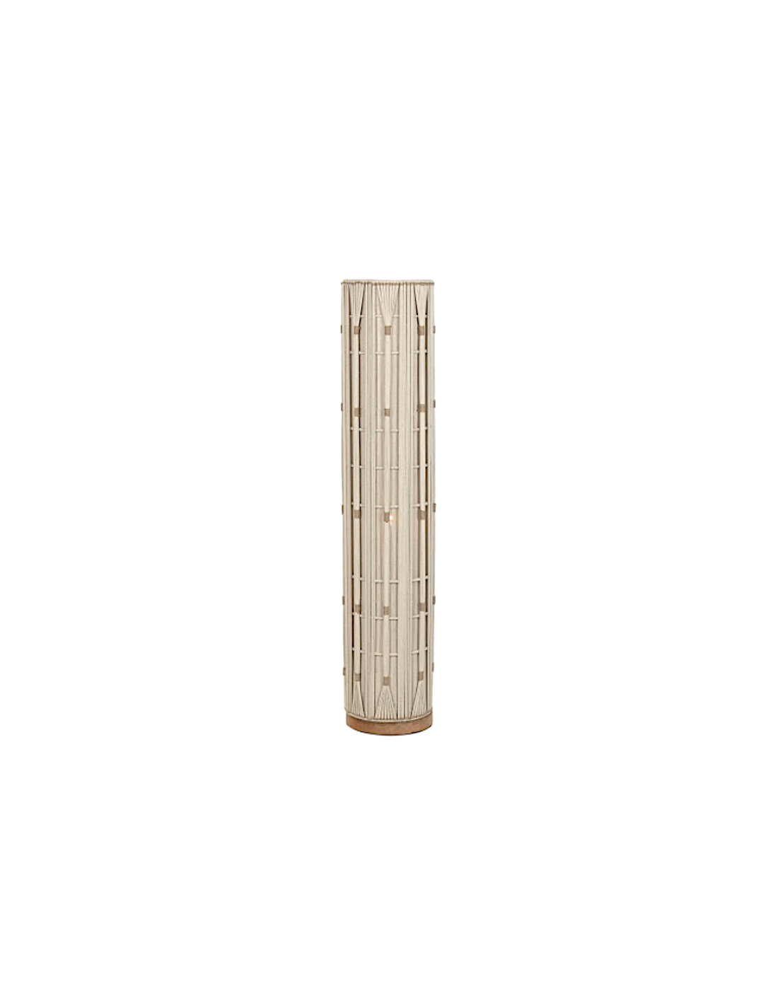 LAMPADA DA TERRA LA219501 COTONE/IUTA 25X125CM