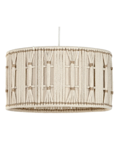 LAMPADARIO LA219503 COTONE 40X25CM INTRECCIATO