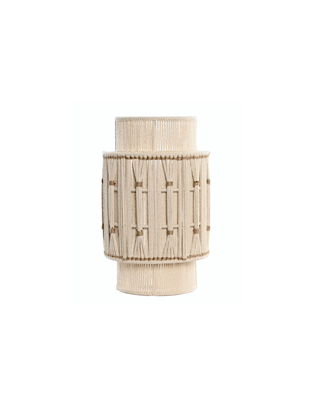 LAMPADA PARETE LA219504 IUTA/COTONE 12X23X38CM