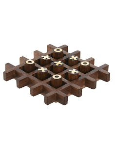 DECORAZIONE TRIS JM219915 LEGNO 13X13CM