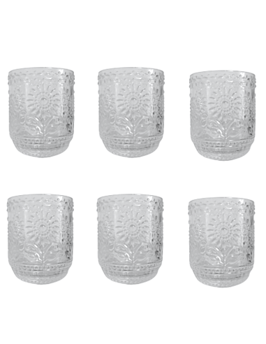 CONF 6 BICCHIERI PC218876 CRISTALLO 360ML