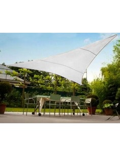 TENDA A VELA TRIANGOLARE 5X5X5 BIANCA