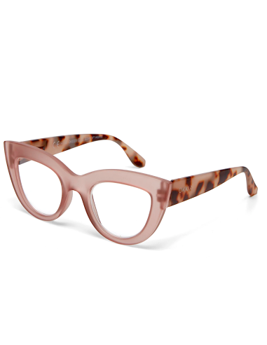 OCCHIALI: vendita online Occhiali lettura Cat Eye, Pink Giallo, +2.00, oversize, eleganti, donna, lenti grandi, Claudia OKKIA...