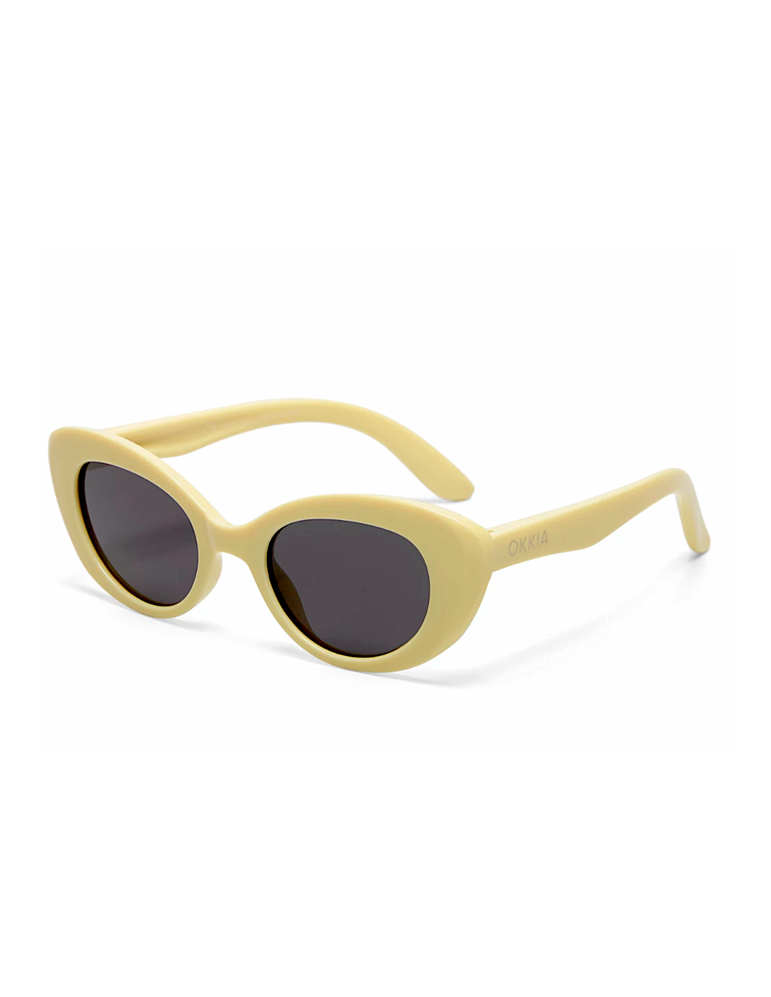 OCCHIALI: vendita online Occhiali da sole OKKIA Parigi gatto, cream, 3-5 anni, per bambine, lenti polarizzate, TPEE flessibil...