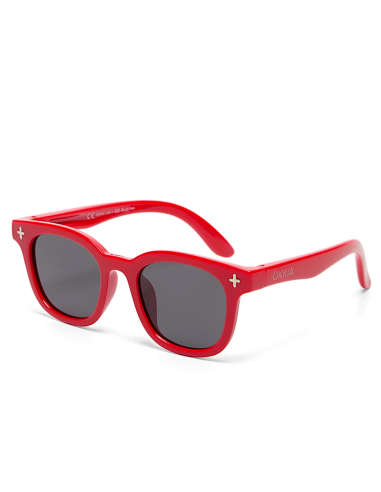OCCHIALI: vendita online OKKIA Occhiale da sole bambino Orlando rosso 6-10 anni, lenti polarizzate UV400, comodi e sicuri in ...