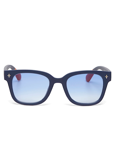 OCCHIALI: vendita online Occhiali da sole OKKIA Giovanni, big frame, midnight, lenti blu gradient, soft touch, comfort, stile...