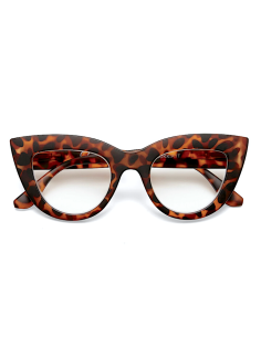 OCCHIALE DA LETTURA 2.00 GATTO BIG FRAME TARTARUGA