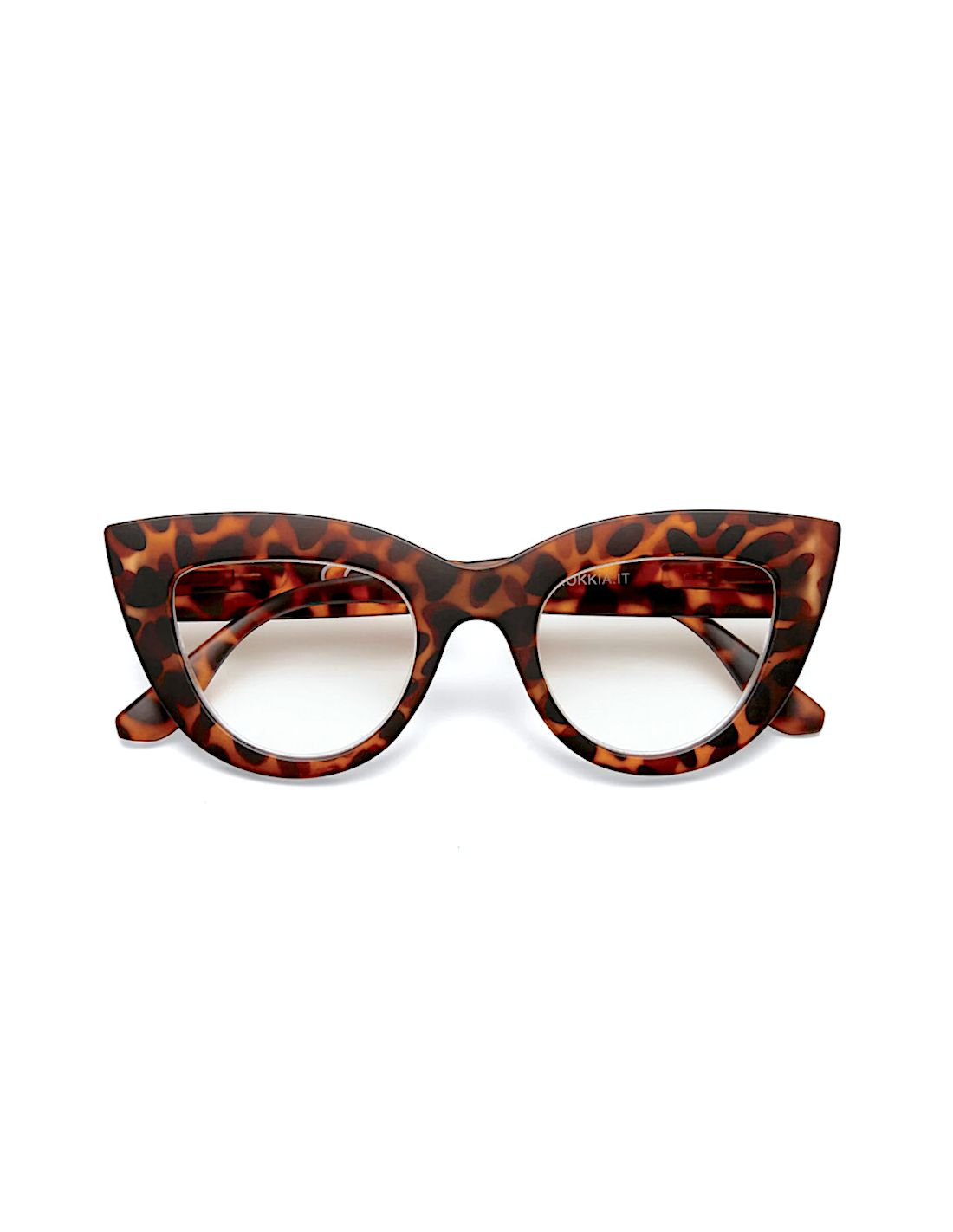 OCCHIALE DA LETTURA 2.00 GATTO BIG FRAME TARTARUGA