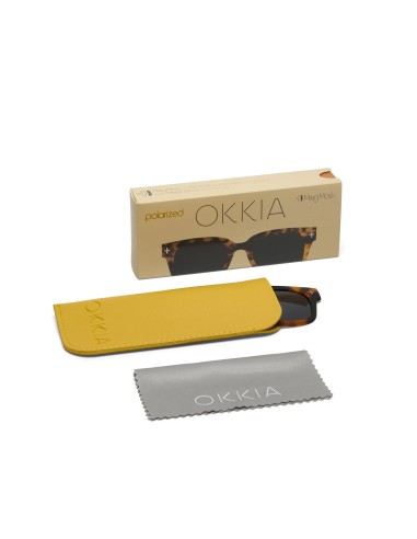 OCCHIALI: vendita online MagMask Clip-on Giovanni, magnetico, per occhiali OKKIA, Classic Giallo, protezione UV e zero rifles...