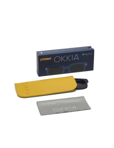 OCCHIALI: vendita online MagMask Clip-on Giovanni, magnetico, per occhiali OKKIA, lente polarizzata, colore Midnight, protezi...