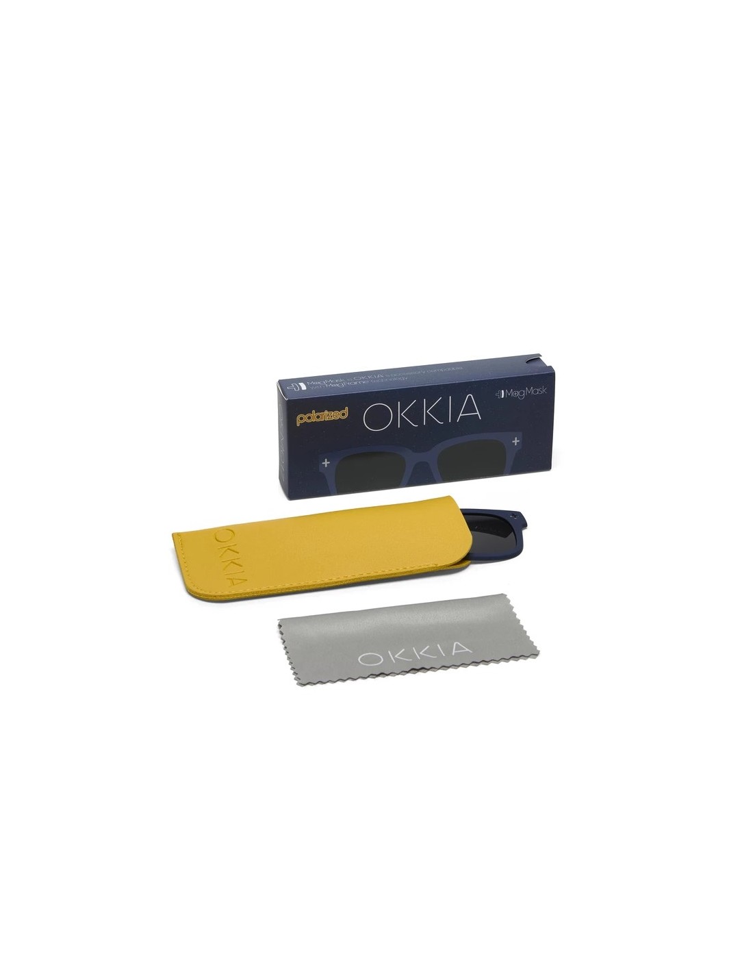 OCCHIALI: vendita online MagMask Clip-on Giovanni, magnetico, per occhiali OKKIA, lente polarizzata, colore Midnight, protezi...