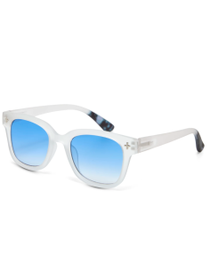 OCCHIALE DA SOLE BIG FRAME COL.TRANSLUCENT CLEAR,DARK BLUE GRADIENT