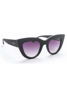 OCCHIALE DA SOLE GATTO BIG FRAME COL.NERO BLACK GRADIENT