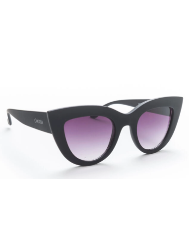 OCCHIALE DA SOLE GATTO BIG FRAME COL.NERO BLACK GRADIENT