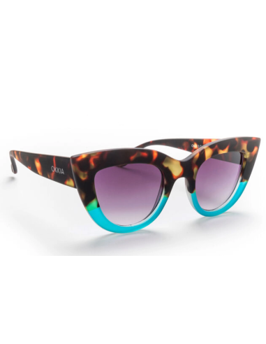 OCCHIALI: vendita online OCCHIALE DA SOLE GATTO BIG FRAME COL.Giallo/BLUE BLACK GRADIENT in offerta