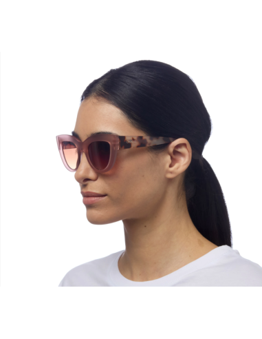 OCCHIALI: vendita online OCCHIALE DA SOLE GATTO BIG FRAME COL.PINK/Giallo BROWN GRADIANT in offerta