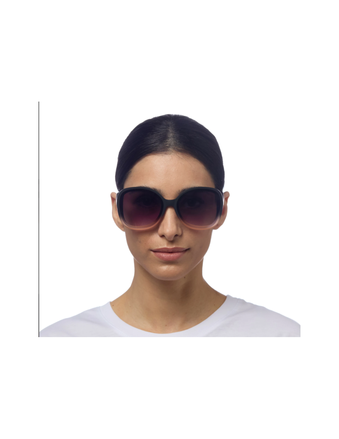 OCCHIALE DA SOLE BUTTERFLY BLACK/PINK-BLACK GRADIANT