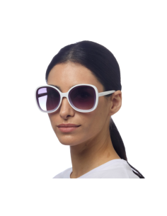 OCCHIALE DA SOLE BUTTERFLY OPTICAL WHITE-BLACK GRADIANT
