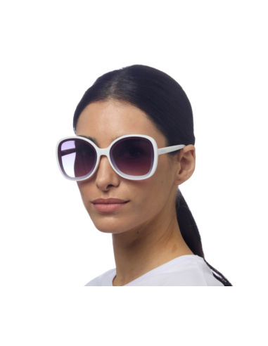 OCCHIALE DA SOLE BUTTERFLY OPTICAL WHITE-BLACK GRADIANT