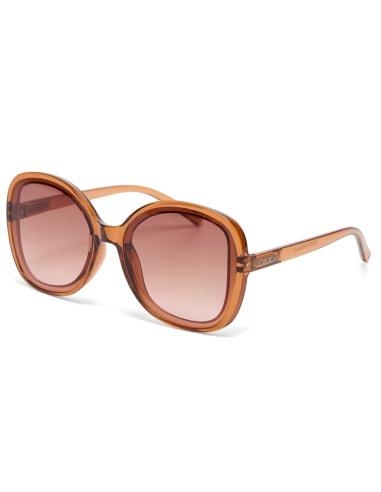 OCCHIALE DA SOLE BUTTERFLY TRASPARENT BROWN-LIGHT BLUR/LIGHT PINK