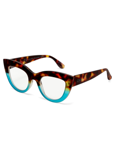 OCCHIALI: vendita online OCCHIALE DA LETTURA 3.00 GATTO BIG FRAME Giallo BLUE in offerta