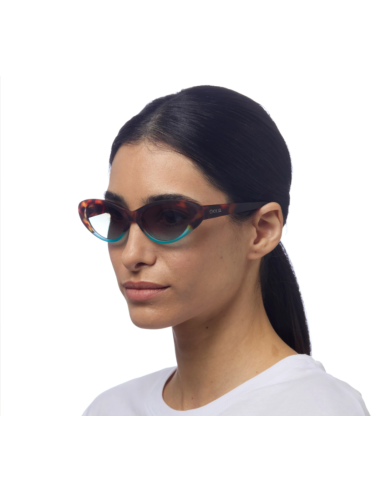 OCCHIALI: vendita online OCCHIALE DA SOLE LINA Giallo BLUE-BROWN GRADIENT BLUE in offerta