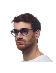 OCCHIALE DA SOLE LAURO CLASSIC HAVANA-BLUE GRADIENT