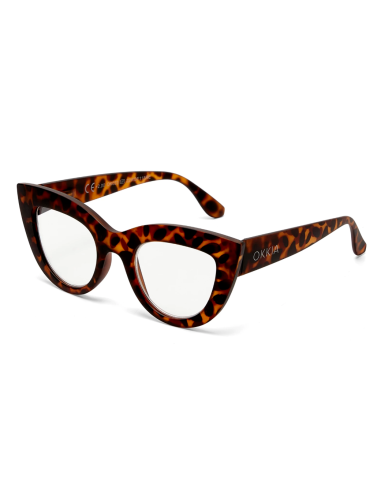 OCCHIALE DA LETTURA 3.00 GATTO BIG FRAME TARTARUGA