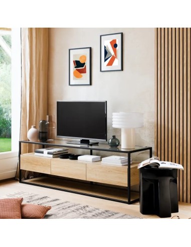 QUADRI E DECORO PARETE: vendita online Pannello decorativo da parete Colva, legno chiaro rovere, 240x60 cm, moderno, design v...