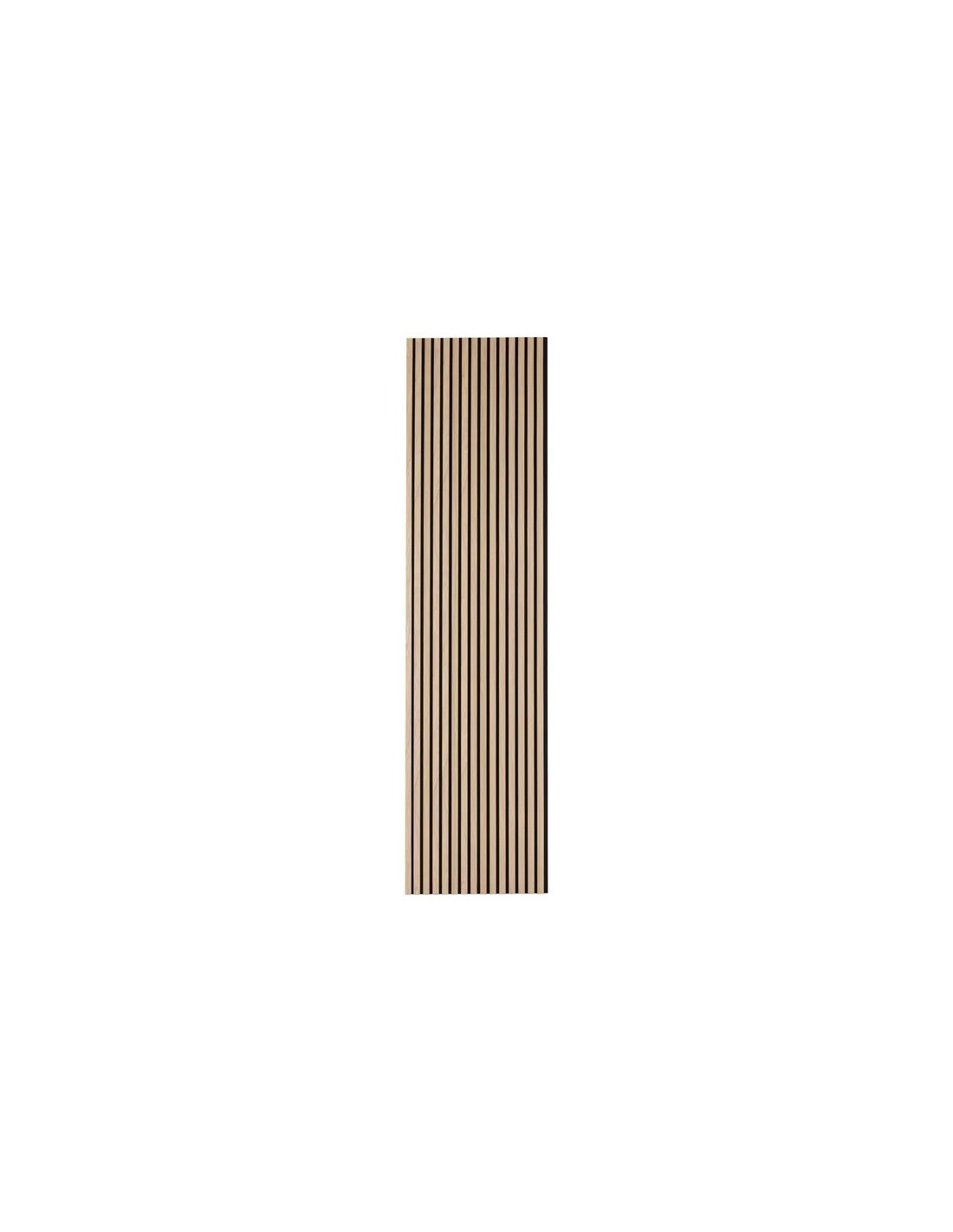 QUADRI E DECORO PARETE: vendita online Pannello decorativo da parete Colva, legno chiaro rovere, 240x60 cm, moderno, design v...