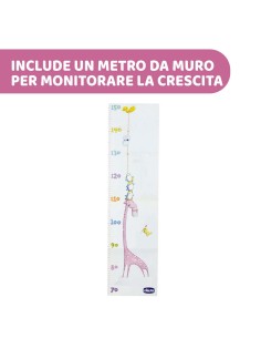 Libro Ricordi Rosa con Adesivi e Metro Crescita | shopincasa.it