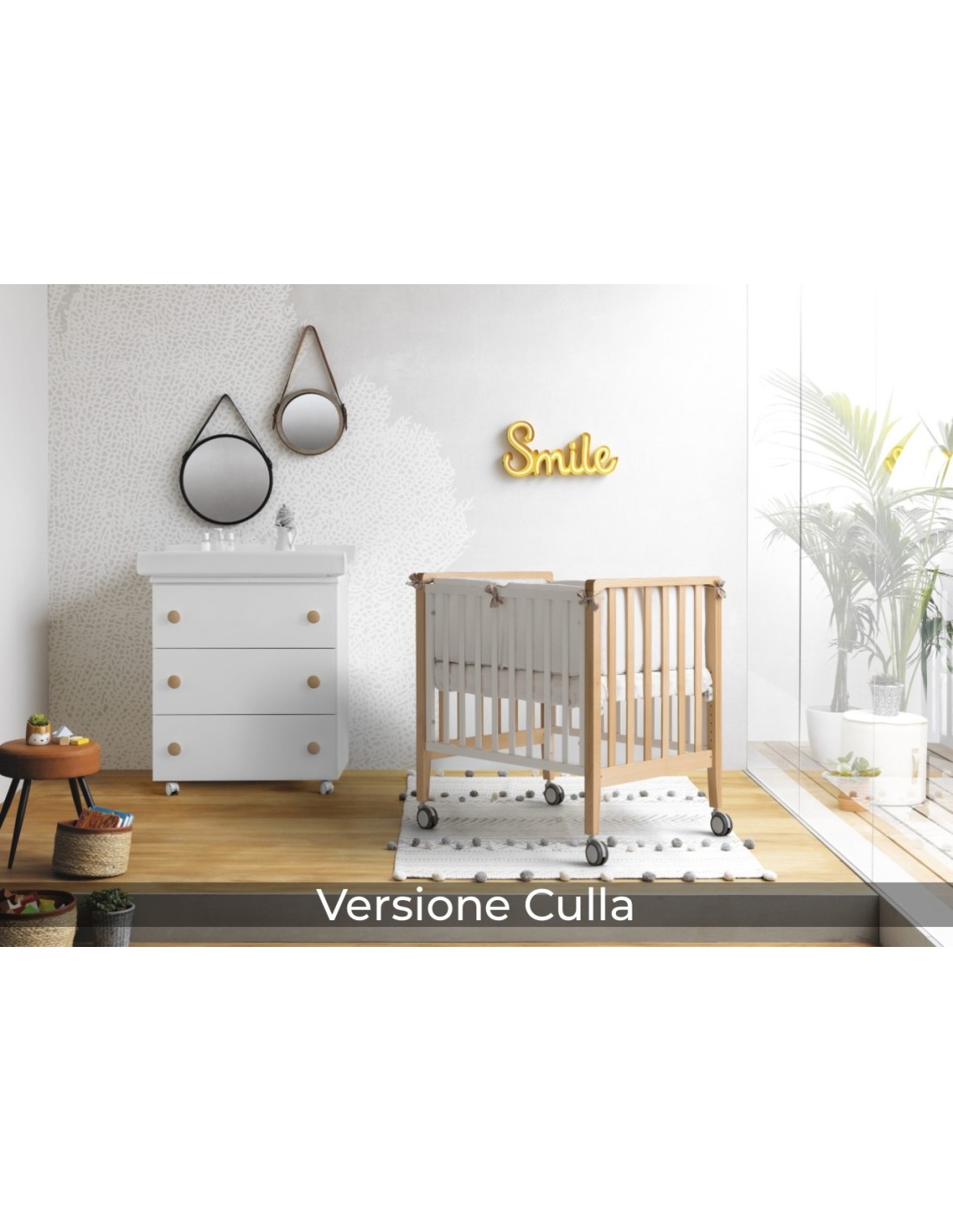 Win Lettino 6 in 1 Trasformabile con Culla e Divanetto | shopincasa.it
