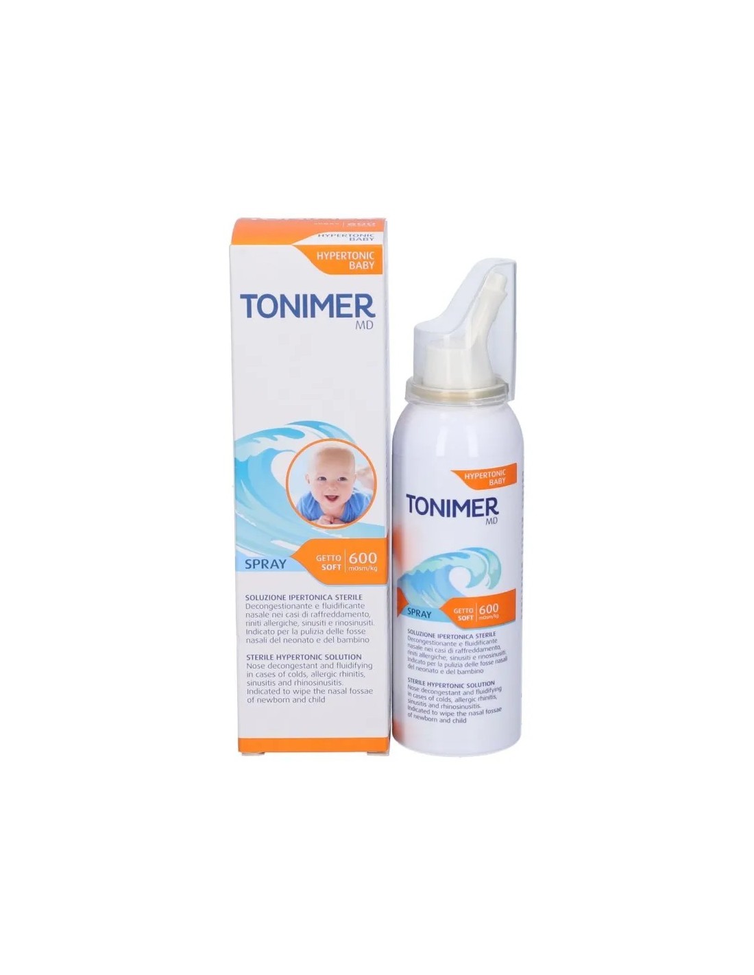 Tonimer Md Hypertonic Baby 100 ml – Spray Nasale Ipertonico per Bambini | ShopInCasa.it